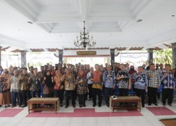 Jelang Lebaran, Bupati Sleman Lakukan Silaturahmi Bersama Karyawan UPT Rusunawa dan UPT TPU