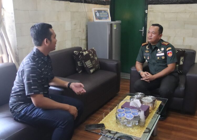 HIPMI Peduli Sleman dan Kodim Sleman mengadakan audiensi kerjasama strategis