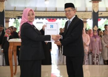 Bupati Sleman Melantik Sekda dan 39 Pejabat di Lingkungan Pemkab Sleman