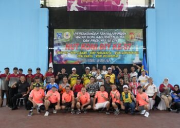 Hadiri Pekan Olahraga Hari Jadi KONI DIY ke 57, Wabup Sleman Ingatkan Pentingnya Jaga Solidaritas Untuk Memajukan Olahraga DIY