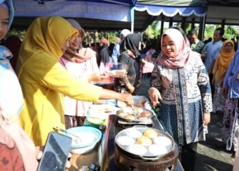 Kustini Hadiri Kegiatan Forkom KWT, Penyuluh Pertanian Swadaya dan Petani Milenial di Embung Jetis Suruh