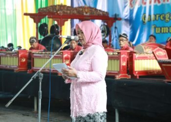 Hadiri Peringatan Hari Jadi Kalurahan Umbulharjo, Bupati Sleman Dorong Masyarakat Lestarikan Budaya
