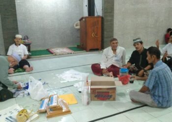 Rapat akhir persiapan Qurban dari Masjid An Nur Mlati Kidul Kudus