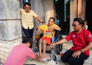 Danang Maharsa Kunjungi Korban Kebakaran dan Sambangi Warga Disabilitas dan Lansia Pada Hari Lahir Pancaila
