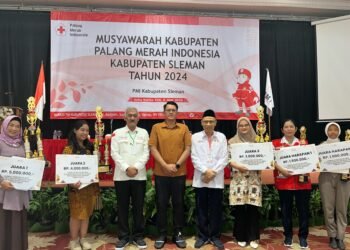 Wakil Bupati Danang Maharsa Buka Muskab PMI Kabupaten Sleman Tahun 2024