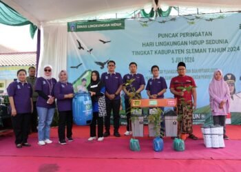 Pemkab Sleman Peringati Hari Lingkungan Hidup Nasional Se-Dunia Tingkat Kabupaten Sleman Tahun 2024