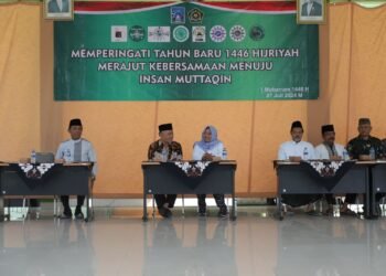 Hadiri Peringatan Tahun Baru Hijriyah, Bupati Sleman Ajak Ormas Islam Wujudkan Persatuan