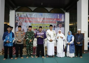 Sambut Kedatangan Jamaah Haji Sleman Kloter 50 SOC, Wabup Sleman Doakan Jamaah Jadi Haji Mabrur dan Mabruroh
