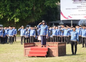 Pemkab Sleman Gelar Upacara Hari Keluarga Nasional Ke 31, Hari Koperasi Ke 77 dan Hari Anak Nasional Ke 40 Tahun 2024