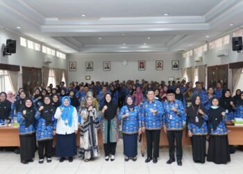 Pemkab Sleman Lakukan Evaluasi Aksi Serentak Intervensi Pencegahan Stunting Kabupaten Sleman