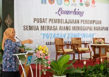 Wujudkan Women Support Women, Bupati Sleman Launching Aksi Putaran Sumringah