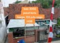 Rumah di pusat Kota Dijual dengan Harga 155 Juta Rupiah, karena Butuh Uang