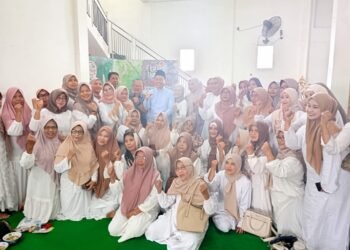 Relawan Harmoni Santri Dukung Penuh Sam’ani-Belinda, Gelar Pengukuhan Meriah di Kudus