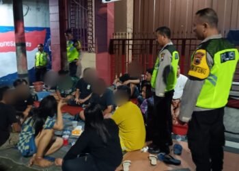 Operasi Patroli Skala Besar di Kudus, 9 Remaja Diamankan Karena Pesta Miras