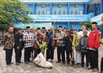 Pengurus crew 8 korwil Jateng,  membimbing program nabung pisang, telah ditanam 837 bibit.