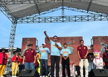 Lepas Peserta Fun Bike Rocket Infunity, Wabup Danang Ajak Masyarakat Jadikan Olahraga Sebagai Rutinitas