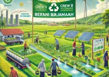 CREW 8 Dorong Green Ekonomi untuk Swasembada Pangan dan Kesejahteraan Petani