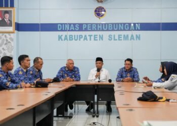 Bupati dan Wabup Sleman Cek Kesiapan Dishub Sleman Dalam Menyambut Lebaran 2025