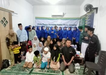 Kegiatan Doa Bersama, Buka Puasa, dan Layanan Cukur Gratis untuk Santri Yatim An Naba