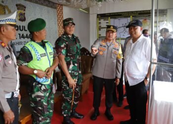 Jelang Lebaran 2025, Rombongan Bupati Sleman Pantau Pos Pengamanan Mudik dan Infrastruktur yang Rusak Akibat Longsor