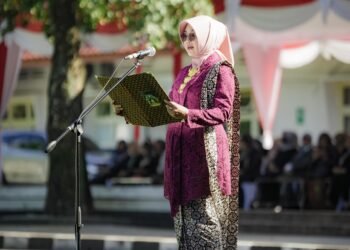 Pemkab Sleman Gelar Upacara Bendera Peringatan Hari Kartini ke 146 dan Hari Otonomi Daerah ke 29