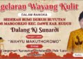 Kebangkitan Nasional dalam Bingkai Budaya, Wayang Kulit “Wahyu Makuthoromo” Hadirkan Spirit Kepemimpinan Sejati
