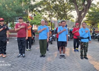 PP POLRI CABANG KUDUS LATIH PERSIAPAN LOMBA HUT RI KE-80 SEBAGAI IKHTIAR SEHAT DALAM RIDHO-NYA