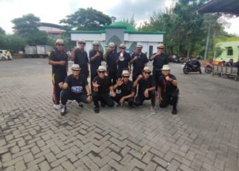 PP POLRI Kudus Ikut Lomba Gerak Jalan HUT RI ke-80, Buktikan Semangat Tak Pernah Pudar