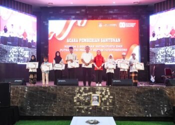 Pangdam IV/Diponegoro Santuni 1.000 Anak Yatim Piatu dan Putra Putri Prajurit di HUT ke-80 RI
