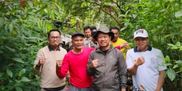 Sarapan Guyub di Kebun Banana Garden, Bupati Kudus Nikmati Pecel Bersama Warga Wergu Wetan