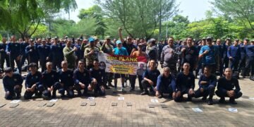 PP POLRI Kudus Gelar Tanding Plank Spektakuler, Satukan Semangat Disiplin dan Kepedulian Sosial