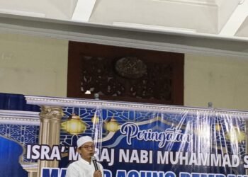 Ribuan Jamaah Padati Masjid Agung Rembang, Peringati Isra Mi’raj Nabi Muhammad SAW