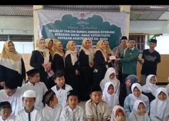Safari Ramadhan An-Nida, Berbagi Kebahagiaan Bersama Yatim di LKSA An-Naba Rembang