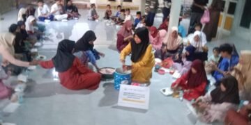 1.100 Yatim dan Dhuafa Tersenyum di Ramadhan, Air Mata Haru Warnai Aksi Kepedulian di Bekasi