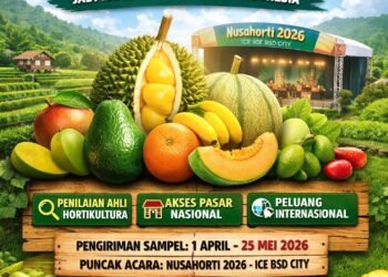 DARI KEBUN KE PANGGUNG NASIONAL: LOMBA BUAH UNGGUL 2026 JADI HARAPAN BARU PETANI INDONESIA