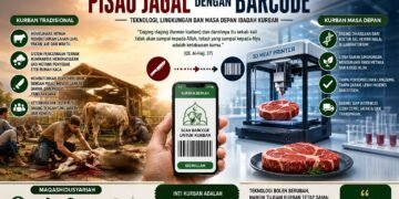 Mengganti Pisau Jagal dengan Barcode  Antara Teknologi, Krisis Lingkungan, dan Masa Depan Ibadah Kurban