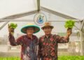 USAI ASESMEN DI BBPP LEMBANG, PESERTA KUNJUNGI ROOFTOP ORGANIK MILIK Mr. BAYU