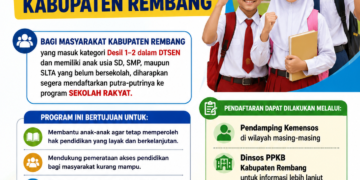 SOSIALISASI SEKOLAH RAKYAT UNTUK MASYARAKAT KABUPATEN REMBANG