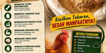 Mengapa Banyak Peternak Ayam Belum Berhasil? Jangan Hanya Menyalahkan Bibit, Perhatikan Kalsium dalam Pakan