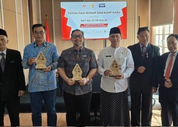 Sosialisasi KUHAP dan KUHP Terbaru, Bupati Kudus Apresiasi Acara Akbar Peringatan HUT PP Polri