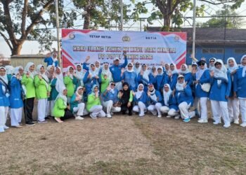 HUT ke-27 Dian Kemala Meriah, Diawali Senam Bersama dan Gerak Jalan di Lapangan Rendeng Kudus